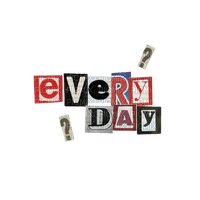 text every day - 免费PNG