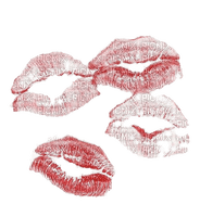 lipstick kisses - безплатен png