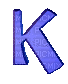 lettre-K - Δωρεάν κινούμενο GIF