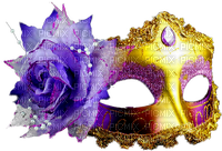 Mask.Gold.Purple - 免费PNG