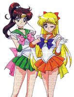 Sailor Jupiter and Sailor Venus - Free PNG