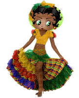 Kaz_Creations Betty Boop Brazil - PNG gratuit