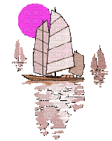 Корабль - 免费动画 GIF