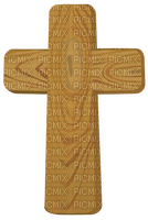 Kaz_Creations Easter Deco Wooden Cross - zadarmo png
