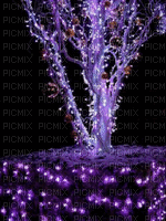 maj gif arbre lumineux - GIF animé gratuit