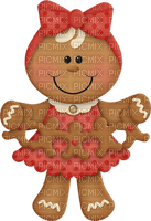 Kaz_Creations Christmas Deco Gingerbread - PNG gratuit