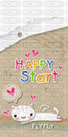 happy start - 免费动画 GIF