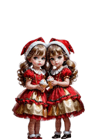 christmas girls sisters - ingyenes png