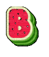 B Pastèque - GIF animasi gratis