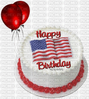 Happy Birthday America - GIF animé gratuit