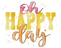Happy day.Text.Gif.Victoriabea - Безплатен анимиран GIF