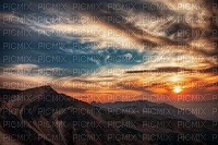 maisema   landscape   sunset  auringonlasku - kostenlos png