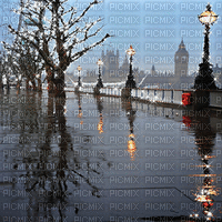 kikkapink autumn london animated background - Gratis geanimeerde GIF