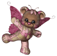 patchwork fairy bear - 免费PNG