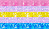 Aporagender flag glitter - Free animated GIF