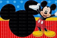image encre color à pois  Mickey Disney edited by me - gratis png