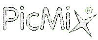 glitter picmix logo - Gratis geanimeerde GIF