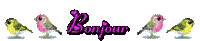 BONJOUR - Darmowy animowany GIF