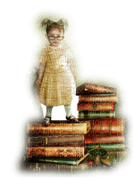 Kaz_Creations Baby Enfant Child Girl Books - PNG gratuit