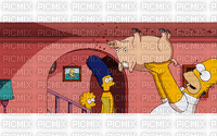 Die Simpsons - Animovaný GIF zadarmo