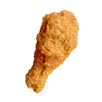 Fried Chicken Leg - Free animated GIF