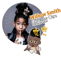 Babyz Willow Smith Gold Hair Clips - Free animated GIF
