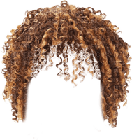 Wig, brown blonde - PNG gratuit