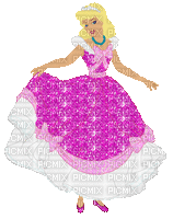 Rose princesse - GIF animé gratuit