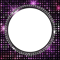 Purple.Frame.Round.Victoriabea - Free PNG