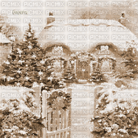 Y.A.M._New year Christmas background Sepia - Δωρεάν κινούμενο GIF