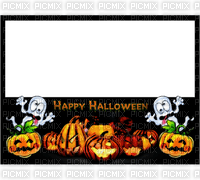 cadre halloween - ücretsiz png