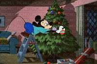 mini and mickey mouse, noel, Karina 10 rus - GIF animate gratis
