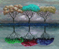 tree colors - GIF animado grátis