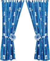 Curtain.Rideau.Blue.Baby.Victoriabea - PNG gratuit
