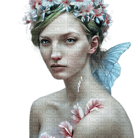 kikkapink woman fairy portrait artistic - png gratis