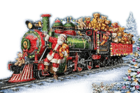Rena Eisenbahn Santa Nikolaus Christmas - безплатен png