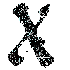 Gif lettre noir-X- - Zdarma animovaný GIF