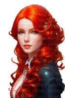 loly33 femme rousse - darmowe png