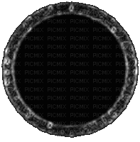 black circle (created with lunapic) - Nemokamas animacinis gif
