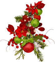 Cluster.Christmas.White.Red.Green - PNG gratuit