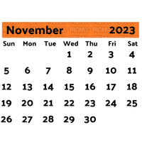 November-RM - zdarma png