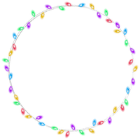 ..:::Neon lights circle frame:::.. - δωρεάν png