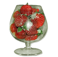 deko, strawberry,Pelageya, gif ,animation, - png grátis