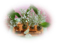 Frühling, Blumen, Vasen - Free PNG
