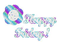 Tekst. Weekdays. Gif. Happy Friday. Leila - GIF animado gratis