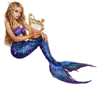 meerjungfrau mermaid - zdarma png