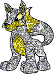 Neopets Lupe - Free animated GIF