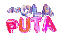 Kaz_Creations  Text Hola Puta  Animated - 無料のアニメーション GIF