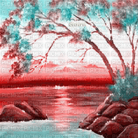 Y.A.M._Japan landscape background - 免费动画 GIF