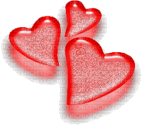 Coeurs rouges - Ücretsiz animasyonlu GIF
